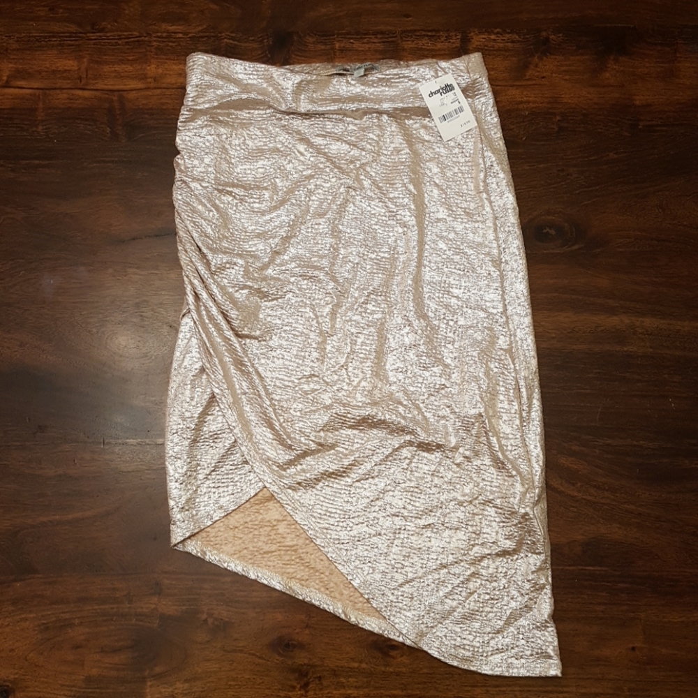 NWT shiny skirt